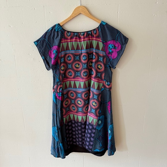 Marc Jacobs Colorful Patterned Silk Dress - Picture 9 of 10